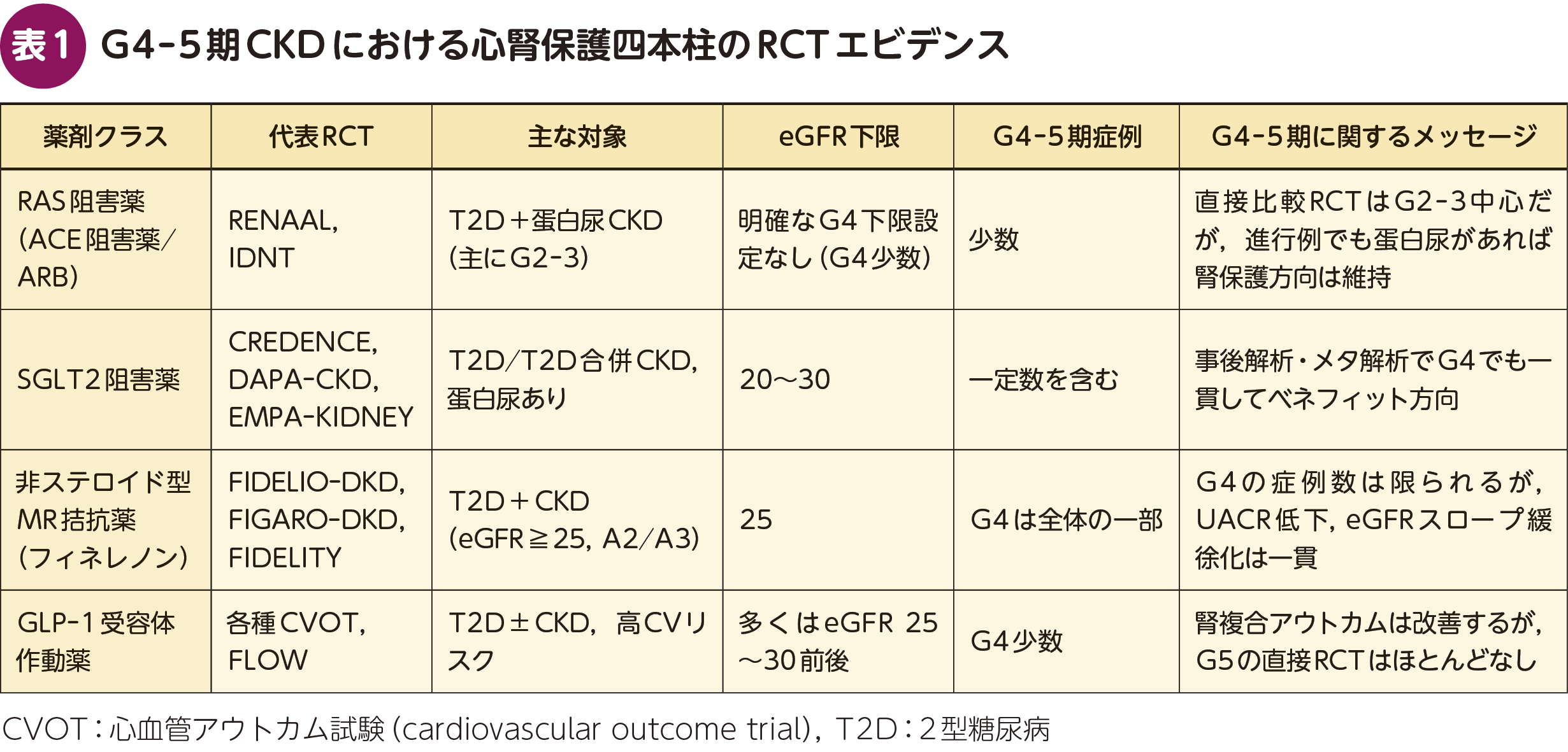 FOCUS：「諦めない・止めない」2型糖尿病合併CKD G4–5期治療 – 日本